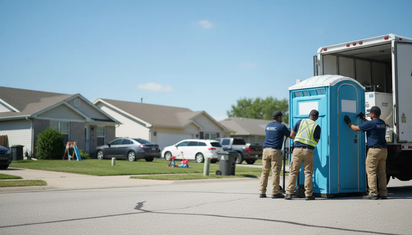 Standard Porta Potty Rentals in Vermilion, IL near me
